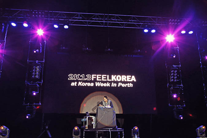 2K13 Feel Korea at Korea Week in Perth